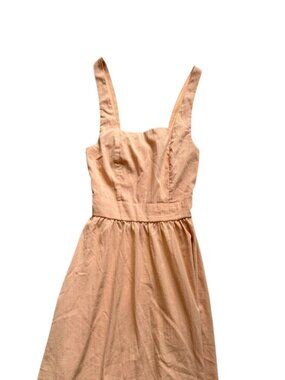 Miami Tan Fit & Flare Sleeveless Dress Size Unknown